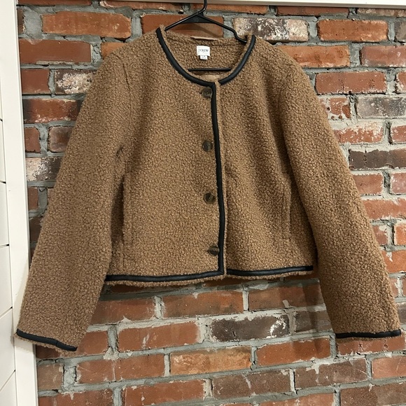 J Crew Sherpa Lady Jacket Size 14 - Picture 5 of 11